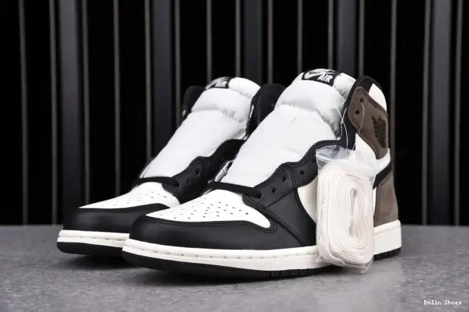 Bmlin MOCHA RETRO 555088-105 JORDAN 1 DARK AIR HIGH 0504
